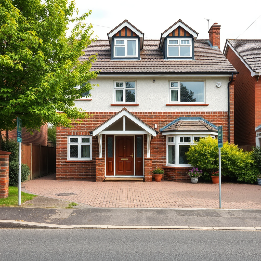 Four-bedroom family home listed with guide price of £550,000